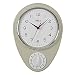 Produktbild Atlanta Küchenuhr mit Eieruhr, Wanduhr Küche Quarz, Integrierter Timer, Weiß, 6114/0