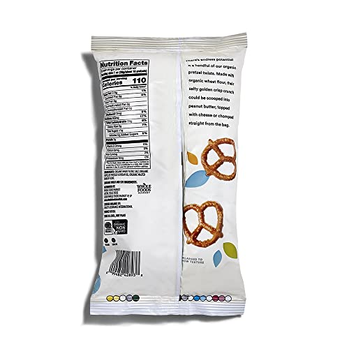 Image of 365 by Whole Foods Market, Organic Mini Pretzel Twists, 8 Ounce (Pack of 3)