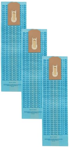 Oreck Commercial-80009 XL Upright Single-Wall Filtration Disposable Vacuum Bag, Blue, 9 (Pack of 3)
