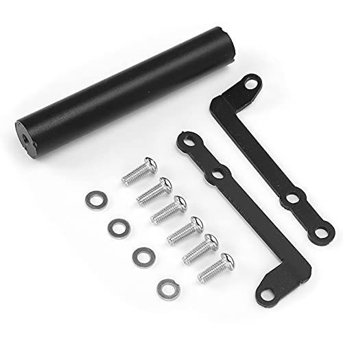 Vvikizy - Vvikizy Support de Navigateur GPS pour Moto, Support de Téléphone Portable, Solide, Installation Facile pour 1000 15-18, Alliage D'aluminium Noir, 2 Cadres de, 1 Connecteur