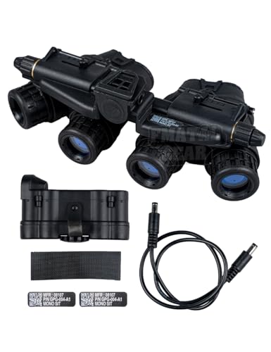 FMATAL GEAR FMA GPNVG 18 Tactical NVG - Modelo simulado para casco táctico NVG Mount | Paintball Shooting Hunting (BK)