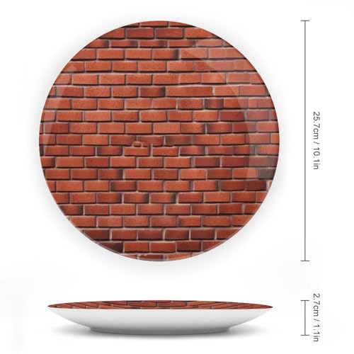 Plato decorativo de porcelana Bone China 10 pulgadas miniatura 2