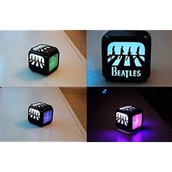 The New Beatles Réveil stéréo 3D créatif, veilleuse LED, horloge électronique pour chambre à coucher, dégradé de… - Les Beatles, Paul McCartney, John Lennon, RIngo Starr, George Harrison The New Beatles Réveil stéréo 3D créatif, veilleuse LED, horloge électronique pour chambre à coucher, dégradé de… – Image 2