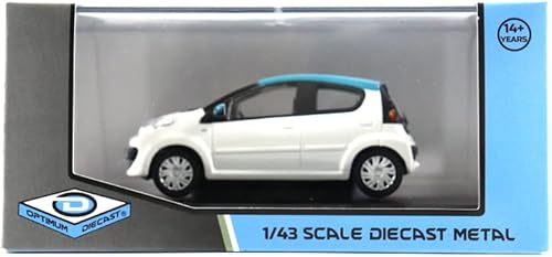 Miniatura 6 de Motor city classics 143 Citroen C1 Blanco Verde - Diecast Óptimo