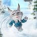 MINISO Disney Zootopia Citywide Chase Blind Box, Run! Series Collectible Figure Blind Box, Surprise Action Model for Home Decor & Gifts (Random Single Box)