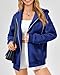 BTFBM Zip Up Hoodie Women Long Sleeve Sweatshirts Fall Outfits 2025 Oversized Hoodies Casual Fashion Jackets(Solid Royal Blue,X-Large)