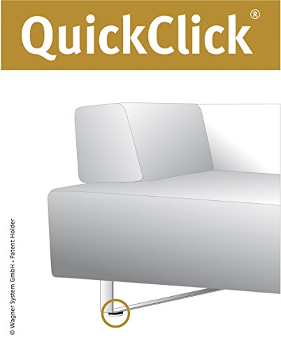 Filzgleiter zum Schrauben Quickclick Wagner Tandem Stuhlgleiter Set
