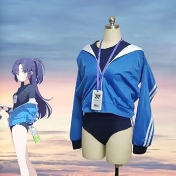ブルーアーカイブ　ブルアカ　体操服ユウカ衣装一式・ウィッグ・ヘイロー Amazon | ブルーアーカイブ Blue Archive ユウカ [体操服] 1/7