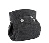  Popolini EasyFree Wool antracita Melange All-in-3+ sistema pañal, inserción y banda abdominal (L (~9-15 kg))
