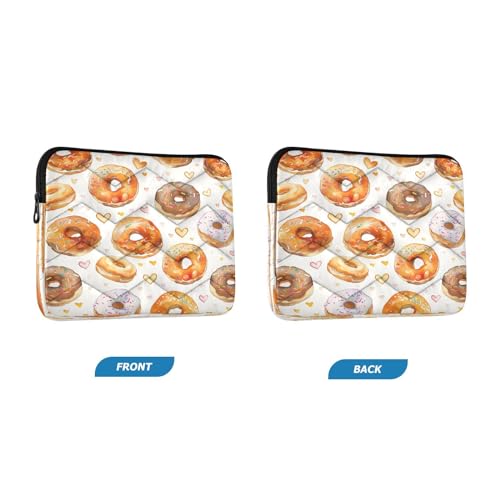 Funda para portátil 13-14 pulgadas con diseño de donas miniatura 2