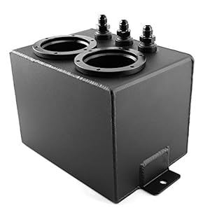 Suuonee Zbiornik Paliwa 4L Czarny Aluminiowy