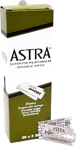 Astra Superior Platinum żyletki do golarki, 100 sztuk