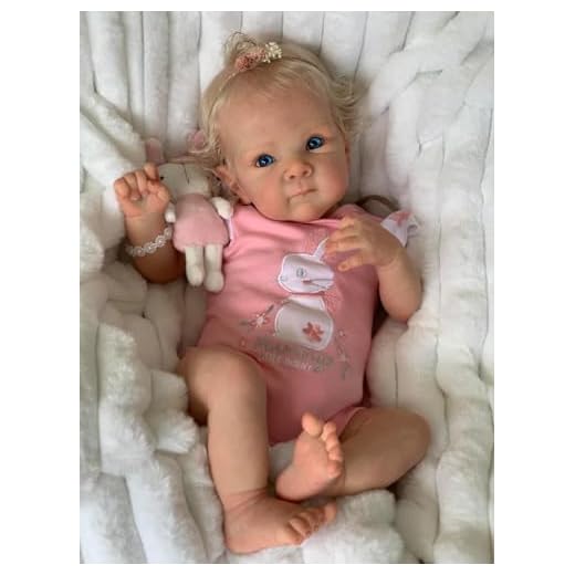 iCradle Reborn Dolls 18 Inch Reborn Doll 48cm Baby Doll Life Like Newborn Baby Realistic Newborn Doll For Age 3+ (Including rabbit dolls)