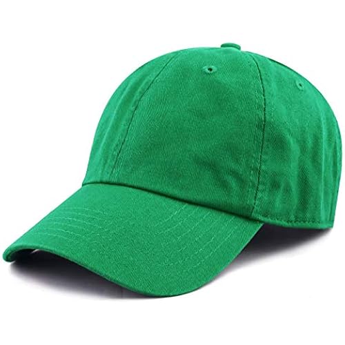 Cotton Baseball Cap Dad Hat – Washed Low Profile Adjustable Hat for Men Women Casual Outdoor Running Golf
