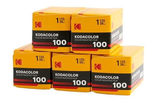 Amazon | Kodak カラーネガフィルム Kodacolor 100 35mm 36枚撮 5本