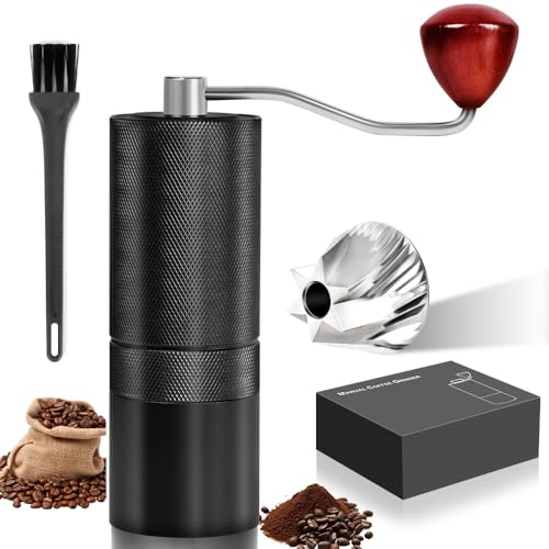 Moedor de Café, Moedor de Café Manual, Rebarba Cônica em Aço Inox...