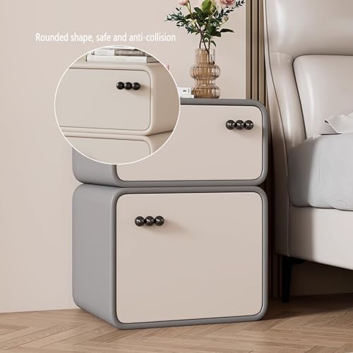 Table de chevet compacte DKSNAJ : la solution de rangement idéale pour petits dortoirs - 5