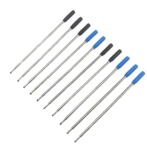 Wholesale Ballpoint Metal Pen Refill 1.0Mm Length 11.6Cm Ink Replacement Refill Steel Black Refill Blue Pen S M8S6 And #TOP4