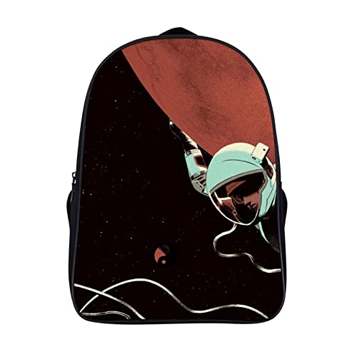Sac à dos scolaire astronaute et sac d'école pour enfants unisexe