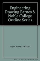 Engineering Drawing Barnes & Noble College Outline Series B0026NSK7Y Book Cover