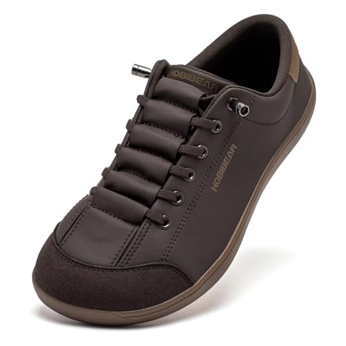 HOBIBEAR Barfußschuhe für Damen und Herren | Zero Drop | Breite Leder...