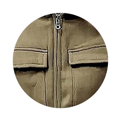 Tactical Hoodies for Men Full Zip Up Sweatshirt Cargo Hoodies Sweatshirts Halloween Hoodie Generic with Multi Pockets4