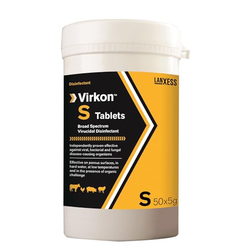Virkon S Broad Spectrum Virucidal Disinfectant Tablets Pack of 50