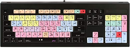 LogicKeyboard Astra Mac Backlit Keyboard - Avid Pro Tools