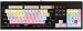 LogicKeyboard keyboard Compatible with Avid Pro Tools Mac Backlit ASTRA - LKBU-PT-AMBH-US