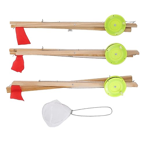 Drapeau de pêche sur glace mini et portable pour le remplacement en plein air