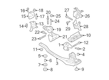 Amazon.com: Genuine Ford 9L8Z-6P094-C Engine Mounting