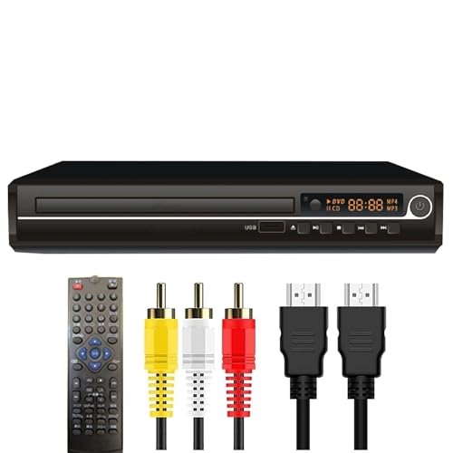 Amazon | [東京Deco] DVDプレーヤー 据置型 HDMIケーブル付き リモコン