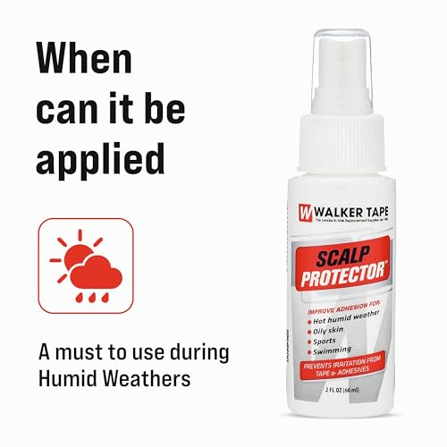 Image of Walker Scalp Protector Spray 60ml (2 FL oz) | Strong Booster Support For Toupees & Hair Patches | Anti-Itching & Anti-Bacterial Formula | Enhances Adhesion & Long Lasting Hold | Pack of 1