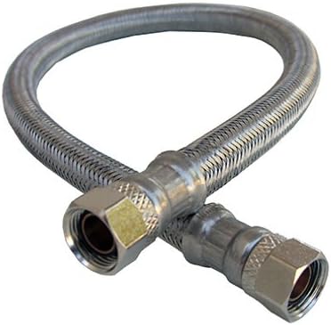 Larsen 10-0976 Faucet Connector, Stainless Steel, 3/8 Compression x 3/8 Compression x 20 In. - Quantity 10
