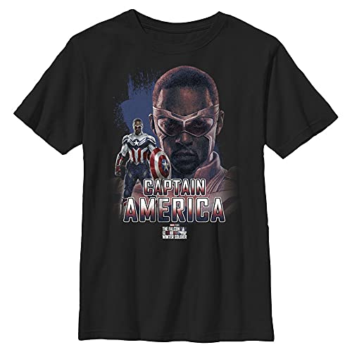 Tee-shirt Marvel garçon cadeau anniversaire Falcon and Winter Soldier Shield