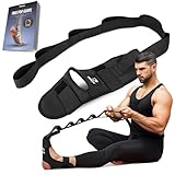 DMoose Fitness Estirador De Pies Y Pantorrillas Con Correa Acolchada Ajustable Para Fascitis Plantar, Isquiotibiales, Correa De Estiramiento De Piernas Para Yoga Para Mejorar La Flexibilidad