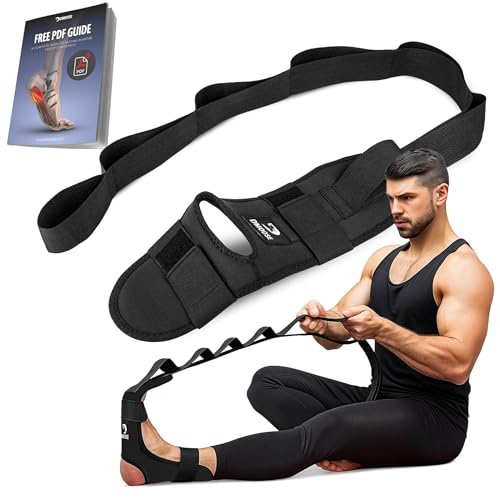 DMoose Foot & Calf Stretching Strap for Flexibility