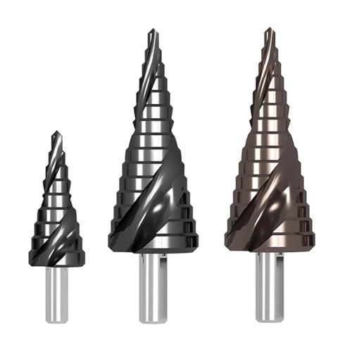 Foret pagode cobalt industriel TiAlN pour alésage précis d'acier inoxydable