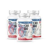 (Paquete de 3) Cardiobalance – Salud Cardiovascular – 40 Cápsulas – con Coenzima Q10, L-arginina