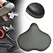 Exercise for Bike Seat for Indoor Cycling – 290 x 220 mm Anti-Slip Leather & Sponge Pad Compatible with Most Stationary Bikes, Black