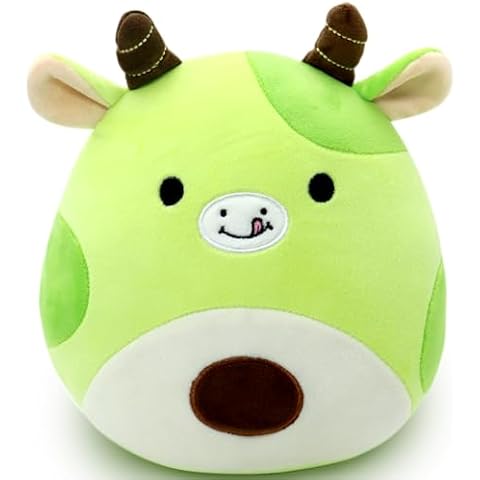 Gudisi Avocado Cow Plush Toy Pillow Cover