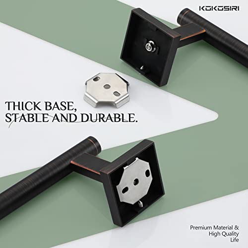 Kokosiri Bathroom Towel Bar Hand Towel Holders Wall Mount Toilet Kitchen Cabinet Paper Holder Stainless Steel Bath Accessories Oil Rubbed Bronze, B3008Orb #TOP7