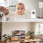 20FT Câble de chargeur de moniteur bébé pour HelloBaby HB66, HB50, HB6550,HB6560,HB6339, HB6336, HB6250, HB40 Moniteur bébé K05S050100U,5V Câble d'extension de câble de recharge de remplacement