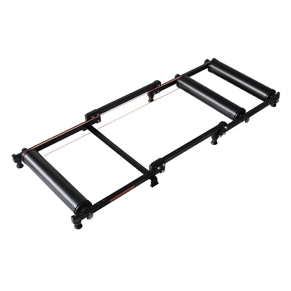 MegLob Bike Roller Trainer, Indoor Aerobic Bike Trainer, Adjustable Bike Trainer Stand for 24-27.5