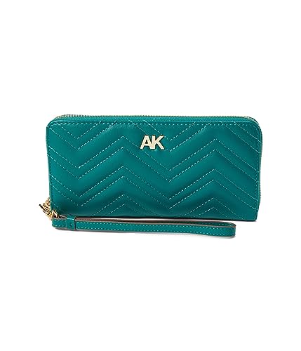 Anne Klein Women's Ak Quilted Zip Around Wallet