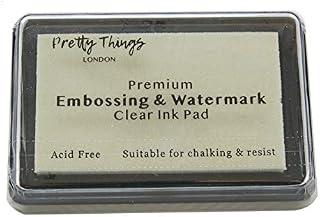 Premium Embossing & Watermark Clear Ink Pad Pretty Things London