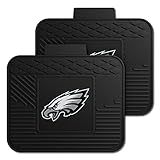 FANMATS 12315 NFL Philadelphia Eagles Back Row Utility Car Mats - 2 Piece Set, 14in. x 17in., All...
