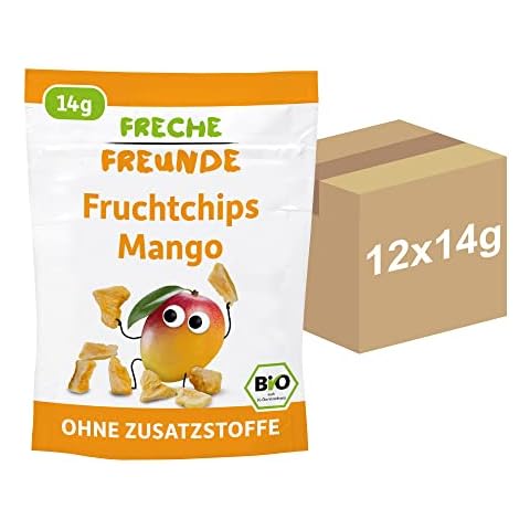 FRECHE FREUNDE Bio Fruchtchips "100% Mango" Cover