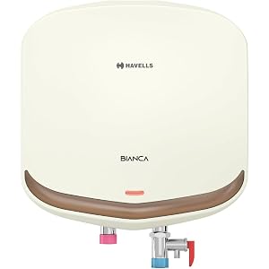 Buy Havells Orizzonte 15 Litre 4 Star Water Heater With Flexi Pipes|2000  Watt|Warranty:7 Year On Tank,4 Year On Heating Element,2 Year  Comprehensive|Installation: Horizontal|Whirl Flow Tech. (White),Wall Online  at Low Prices in India -