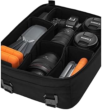 Db Journey Ramverk M Camera Insert - DSLR Camera Bag Insert for Backpack, Custom Dividers for Camera & Lenses, Crossbody